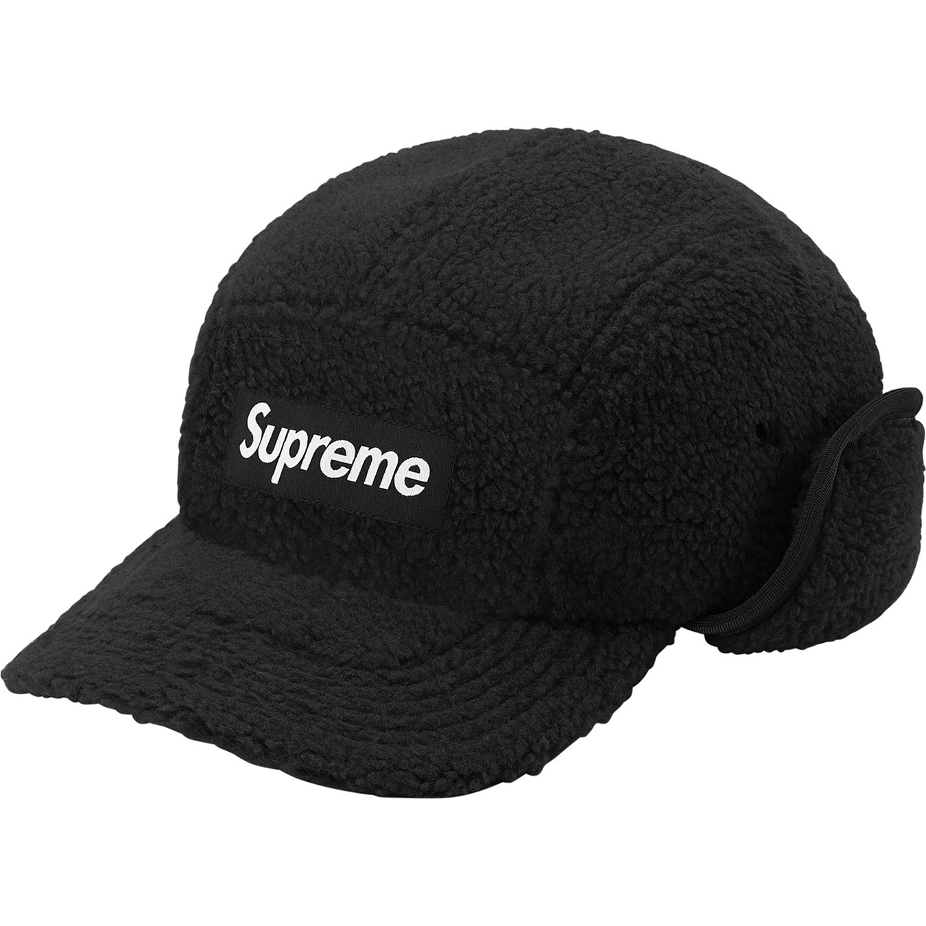 Deep Pile Earflap Camp Cap view 2